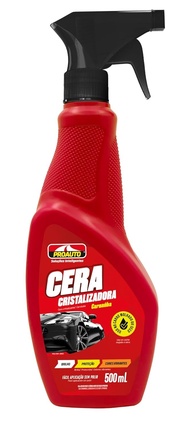 Proauto Cera Cristalizadora 500ml: Brilho Espelhado e Proteção Duradoura para Seu Carro - imagem 1