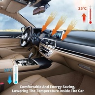 Película de Janela para Carro com Nano Cerâmica - Proteção Solar, Privacidade e Antiarranhões - imagem 5