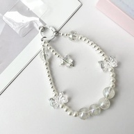 Pulseira Charmosa para Celular: Flores e Laço! - imagem 2