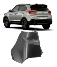 Para-choque Traseiro Creta: Preto Liso e Durável - imagem 1