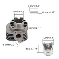 Kit Cilindro GOOFIT 50cc para Yamaha Jog/Zuma/Vino 2T (Pistão 40mm, Pino 10mm) - imagem 3