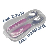 para-clingo-garfo-kit-colher-a-e-infantil-rosa-talher-lancheira-estojo-inox-com-a