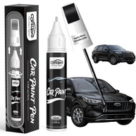 Caneta de Retoque para Carro - Ágata Preta Metálica Ford 2 em 1 com Pincel e Ponta de Caneta - imagem 1