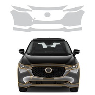 Película Protetora para Mazda CX-5 2022-2024 | PPF TPU 8,5 Mil Transparente com 7 Peças - imagem 1