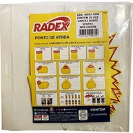 Cartaz para Marcação Splash Liso com Aba 12x15cm - Pacote com 25 Unidades - imagem 3