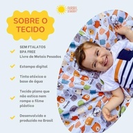 Tapete BLW Redondo com Cordinha Germ Protect - Impermeável e Antimicrobiano para Introdução Alimentar - imagem 4