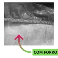 Capa Protetora Impermeável para VW Gol G1 a G10 - Proteção Total com Forro Central - imagem 5