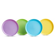 Munchkin® Pratos Multi™ Coloridos para Bebês - Pacote com 8 Peças Empilháveis - imagem 5