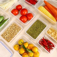 Conjunto de 3 Recipientes para Armazenamento de Alimentos com Tampas – Sem BPA, à Prova de Vazamento e Empilháveis - imagem 5