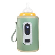 Aquecedor de Mamadeira USB com Tela LCD | Aquecimento Preciso e Portátil para Viagens (Verde) - imagem 4