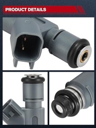 Kit 4 Injetores de Combustível FJ718 2.2L/2.4L para Chevy Cobalt, HHR, Malibu, Pontiac G5, G6, Solstice, Saturn Ion, Sky, Vue - imagem 4