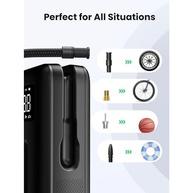 Compressor de Ar Portátil MPOWER: Inflador Digital Inteligente para Pneus e Mais - imagem 5