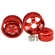 Conjunto de Rodas de Metal Vermelhas para Caminhões Militares B14, B16, B24, B36, Q61 - Alta Performance e Durabilidade - imagem 3