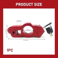 Trava Antifurto Universal para Guidão de Moto: Segurança Total e Proteção contra Roubos - imagem 3