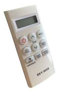 Controle Remoto Compatível para Ar Condicionado Split LG 9008 – Branco com Botões - imagem 3