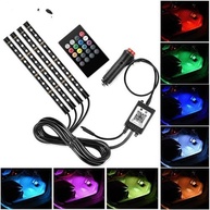 Iluminação LED RGB para Carro e Caminhonete: Controle via App e Controle Remoto | 12V - imagem 1