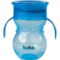 Buba Copo 360º Com Alça Azul - Seguro, Atóxico e Ideal para Bebês - imagem 2