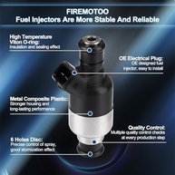 Kit 8 Injetores de Combustível 6 Furos para Chevrolet Camaro, Corvette, Impala e Mais (5.7L V8) - imagem 3