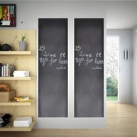 Lousa Quadro Negro Adesivo 2m x 45cm - Papel de Parede Escrevível para Cozinha e Organização - imagem 5