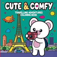 Cute & Comfy: Livro de Colorir para Adultos - Relaxamento e Criatividade - imagem 2