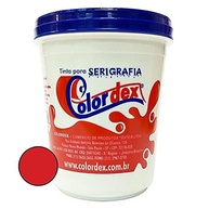 Pigmento Colordex para Serigrafia à Base D'água - Vermelho Vivo 250ml | Alta Cobertura & Fixação - imagem 2
