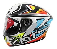 Capacete KYT TT Course Radiance Daniel Azul Branco - Segurança e Estilo para Sua Pilotagem - imagem 3