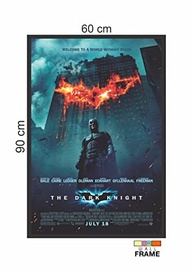 Quadro Decorativo Batman O Cavaleiro das Trevas 60x90cm - Moldura em MDF Pronta para Pendurar - imagem 4