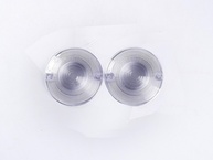 Lentes Indicadoras de Seta Topzone para Harley Davidson (Estilo Plano Transparente) - imagem 1