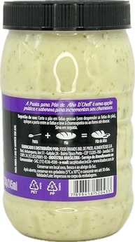 D'Cheff, Pasta para Pão de Alho, 250 Gramas - imagem 4