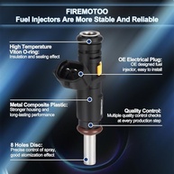 Kit 4 Injetores de Combustível 6 Furos para Mini Cooper 1.6L (2007-2016) - Performance e Economia - imagem 3