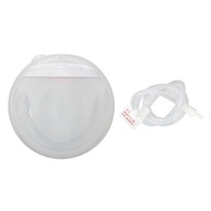 Copo Coletor de Leite Mãos Livres 240ml - Silicone Seguro para Bomba Tira Leite - imagem 1