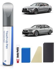 Kit de Reparo de Tinta Metálica Titan Silver 354 - Compatível com BMW | Caneta de Retoque para Arranhões - imagem 1