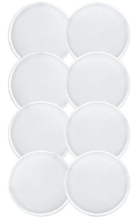 Absorvente de Seios Lavável com Alta Absorção - Proteção Confortável em Algodão para Amamentação - imagem 4