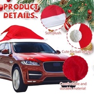 Chapéu de Papai Noel para Carro: Decoração Natalina Divertida e Fácil de Instalar - imagem 4