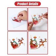 Adesivos de Interruptor de Natal - 4 Peças Decorativas para Casa e Escritório - imagem 4