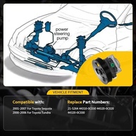 Bomba de Direção Hidráulica 21-5264 para Toyota Sequoia (2001-2007) e Tundra (2000-2006) - Peça de Reposição 44310-0C030 - imagem 4