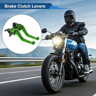 Alavancas de Embreagem e Freio Ajustáveis para Triumph Trident 660 (2021-2024) - Verde Sólido - imagem 3