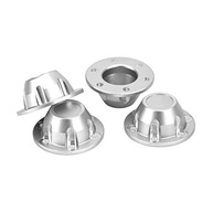 Hub de Roda Domary em Liga de Alumínio: Proteção e Estilo para seu SCX6 JLU (Prata) - imagem 4