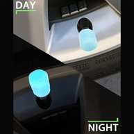 Ilumine Seu Caminho: 4 Bicos de Válvula Luminosos para Pneus de Carro e Moto (Verde Fluor) - imagem 3