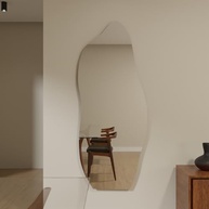 Espelho Grande Corpo Inteiro 170x70cm - Design Orgânico Luxo para Decoração de Quarto e Sala - imagem 1