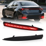Refletores de LED Traseiro Sequencial para Toyota Corolla 2019-2024: Freio, Seta e Neblina com Lente Fumê - imagem 1