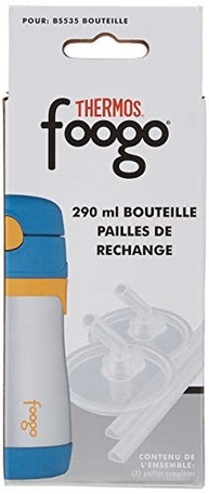 Conjunto de Canudos de Substituição Thermos Foogo - 2 Unidades para Garrafas Térmicas 295ml - imagem 5