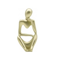 Suporte para Livros Escultura Abstrata Pensador - Decoração Moderna para Escritório e Casa - imagem 2
