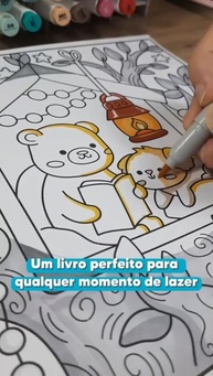 Cozy Time: Livro de Colorir para Relaxar e Desestressar - imagem 4