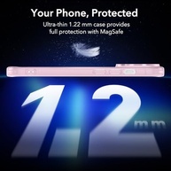 Capa ESR para iPhone 13 Pro Rosa Fosco: MagSafe, Proteção Militar e Design Elegante - imagem 3