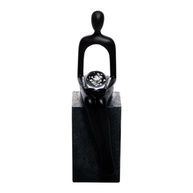 WOLFF - Figura Decorativa Tesouro em Resina | 7x8,5x24cm | Design Encantador para Decoração - imagem 3