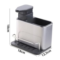 Porta Detergente Inox - Organizador de Pia Moderno e Prático para Cozinha - imagem 4