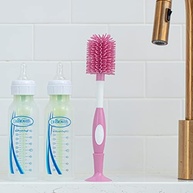 Dr. Brown's Escova de Mamadeira com Cerdas Macias - Ideal para Garrafas de Pescoço Estreito - Rosa - imagem 3