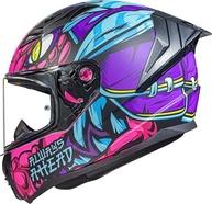 Capacete Feminino LS2 FF818 Vigo Drillox Roxo Rosa: Estilo, Segurança e Conforto para Sua Moto! - imagem 3