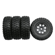 4 Pneus e Rodas Premium para SCX24 Buggy - Tração e Durabilidade Incríveis! - imagem 1